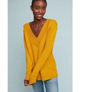 Anthropologie Mustard Sweater